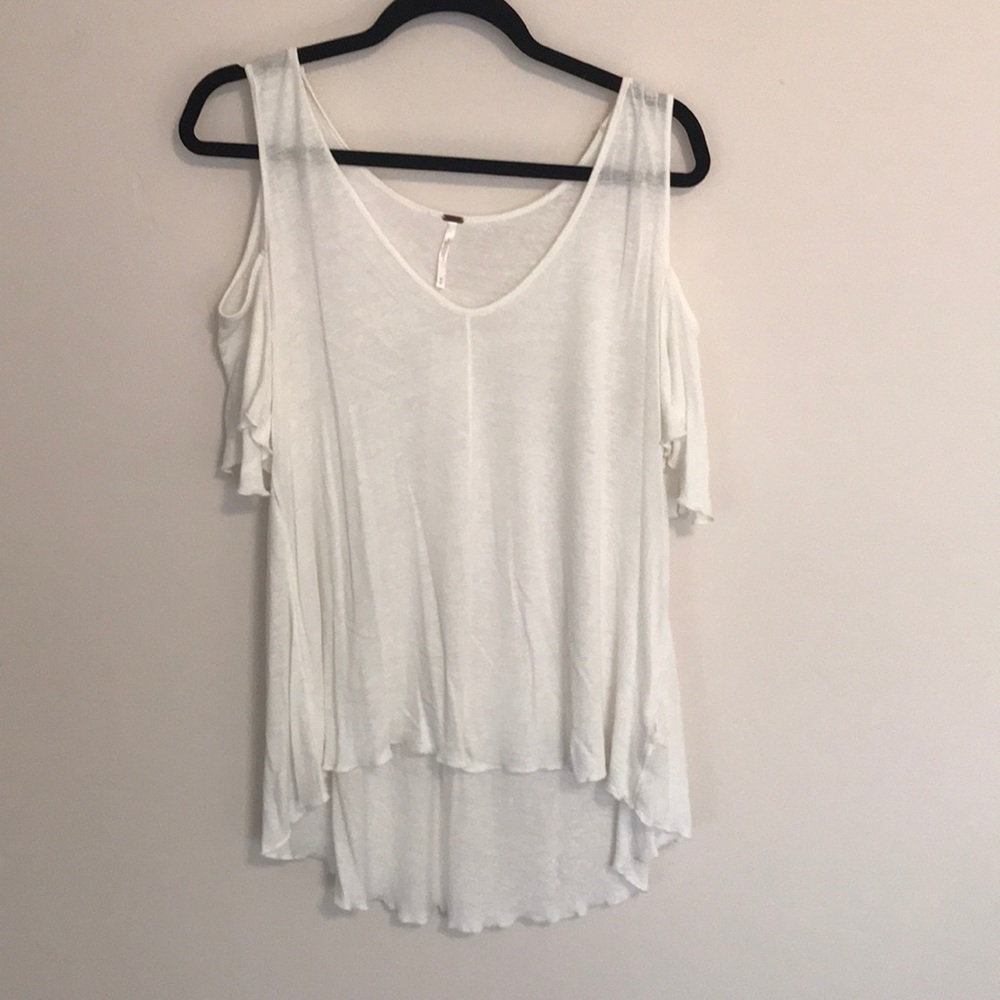 Free people cold shoulder t-shirt
